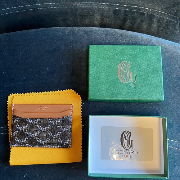 goyard saint sulpice card holder brown - Picture 3 of 4